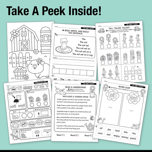 Ultimate First Grade May Thematic Unit Bundle