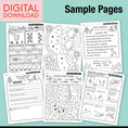 Load image into Gallery viewer, Printable Bridge To Second Grade Digital Summer Workbook
