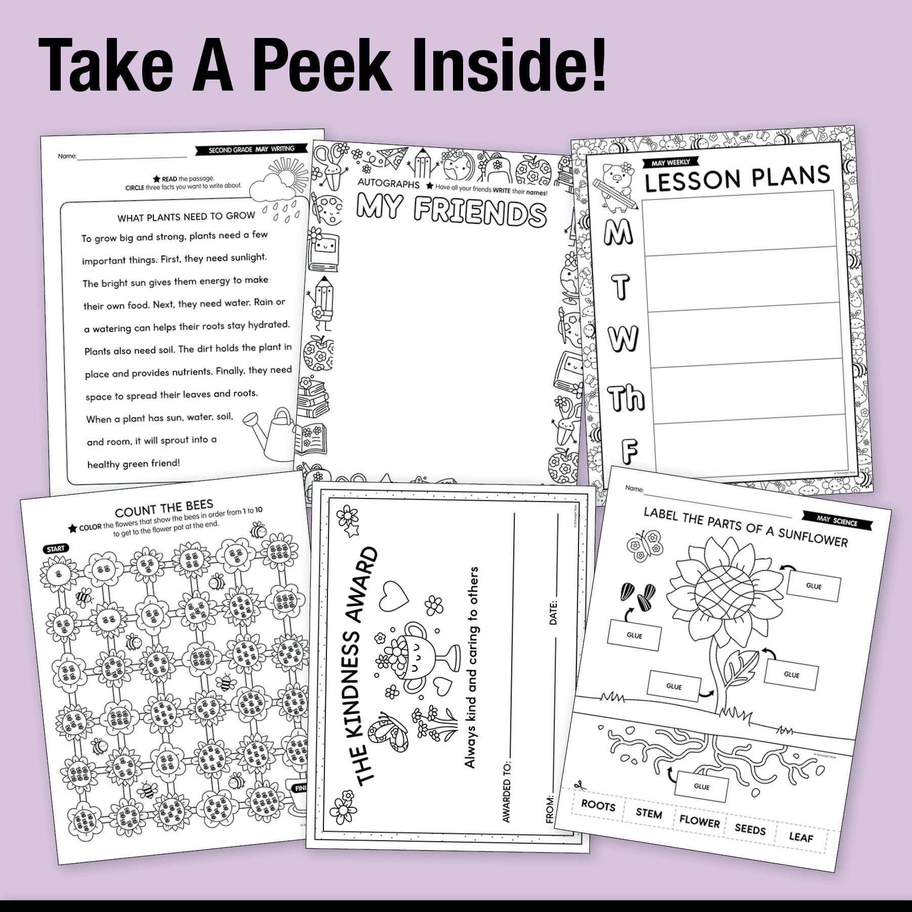Ultimate Second Grade May Thematic Unit Bundle