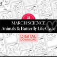 Load image into Gallery viewer, Printable March Daily Science
