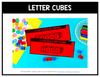 Editable Name Practice Fine Motor Name Activities Letter Cubes Name Mats