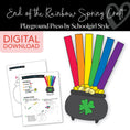 Load image into Gallery viewer, End of the Rainbow Spring Craft

