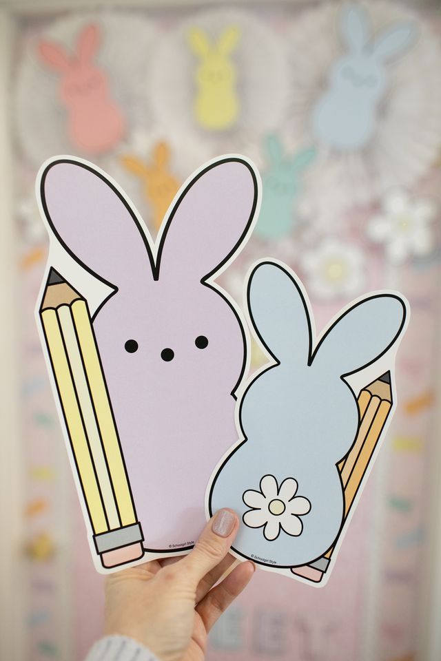 Printable Spring Cutouts Bundle | Marshmallow Meadow