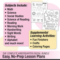 Load image into Gallery viewer, Printable Kindergarten April Thematic Unit Bundle

