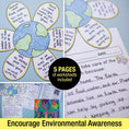 Load image into Gallery viewer, Printable April The Earth in Bloom Craftivity and Read Aloud Mini Lesson
