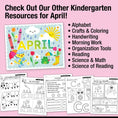 Load image into Gallery viewer, Printable Kindergarten April Daily Sight Words
