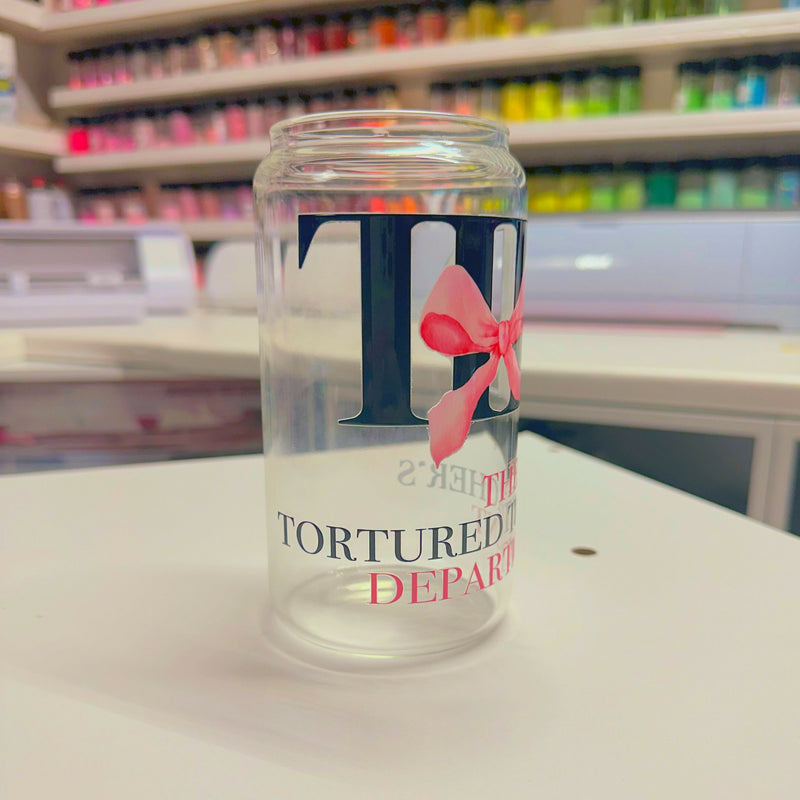 Coquette The Tortured Teachers Department Glass Can