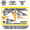 Back to School Pennants + Poster