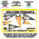 Back to School Pennants + Poster