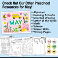 Load image into Gallery viewer, Printable Preschool May Daily Pre-Writing Tracing
