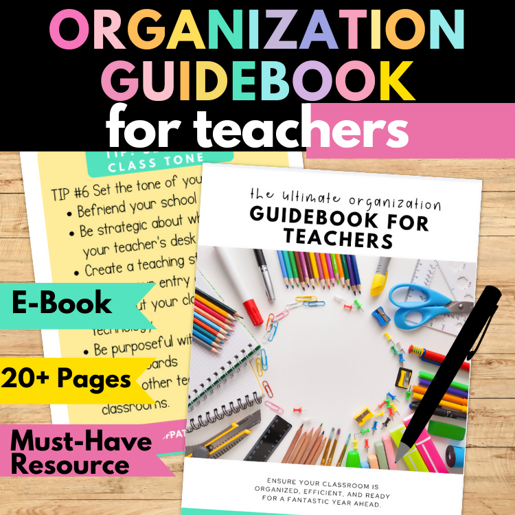 The Ultimate Organization Guidebook For Educators