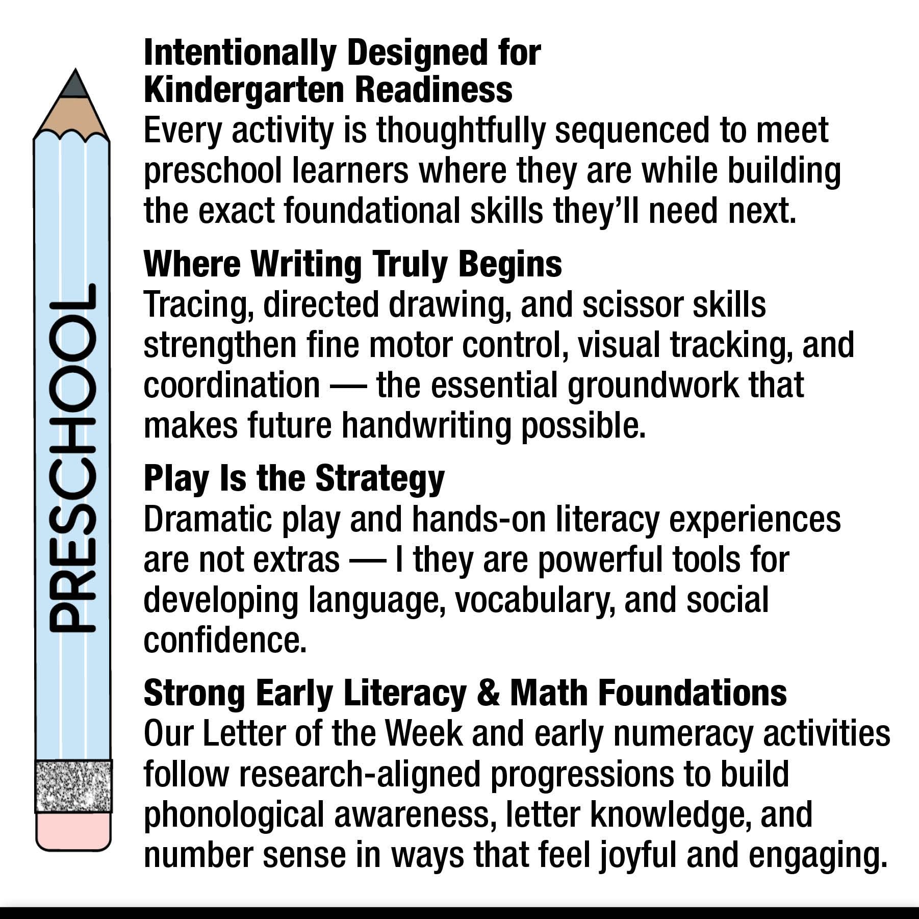 Printable Preschool April Thematic Unit Bundle