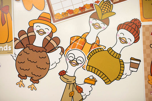 Printable Thanksgiving Goose and Costumes | Pumpkin Spice and Everything Nice