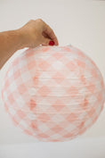Load image into Gallery viewer, Pastel Gingham Lantern 3 Pack | A Year In Pastel
