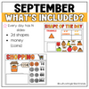 September Morning Meeting Slides | Digital Slides| Back to School |Google Slides