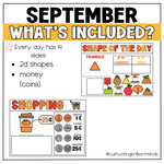 September Morning Meeting Slides | Digital Slides| Back to School |Google Slides