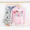 Holly Jolly Christmas Teacher Sweatshirt