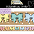 Load image into Gallery viewer, Bow-tied Pastels Bulletin Board Border | A Year In Pastel
