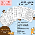 Load image into Gallery viewer, Printable Preschool November Week 4 Resources
