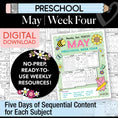 Load image into Gallery viewer, Printable Preschool May Week 4 Resources
