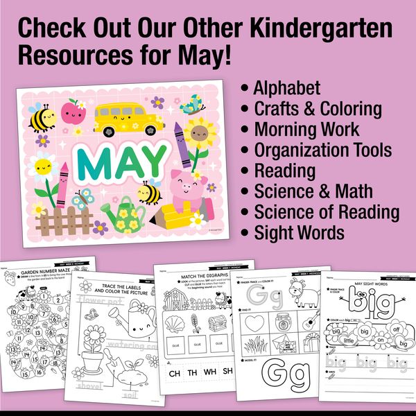 Printable May I Love My Mom Writing Craftivity