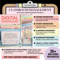 Load image into Gallery viewer, Pastel Full Printable Classroom Management Bundle
