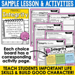 Character Education Social Emotional Learning Activities Social Skills Bundle