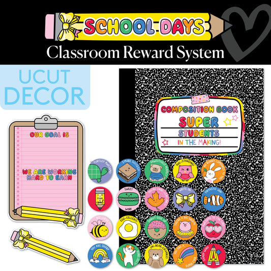 Bright Rainbow Classroom Reward System