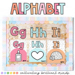 Just Peachy Alphabet Posters | Calm Peach | Classroom Decor