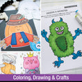 Load image into Gallery viewer, Printable Preschool and Kindergarten Halloween Worksheets, Activities and Coloring Pages | Halloween Party Pack
