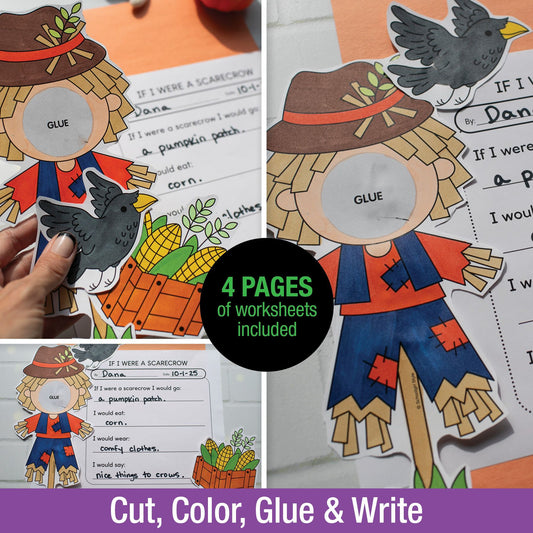 Printable If I Were a Scarecrow Craftivity