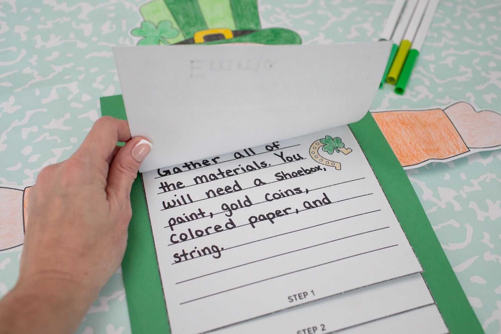 Printable March How To Catch A Leprechaun Craftivity