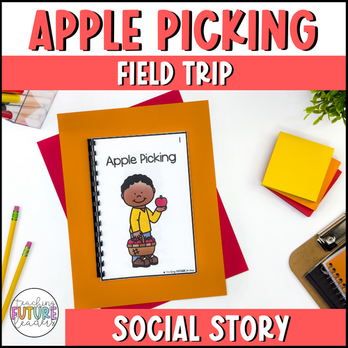 Apple Picking Social Story Cover