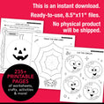 Load image into Gallery viewer, Printable Preschool October Thematic Unit Bundle

