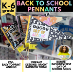 Back to School Pennants + Poster