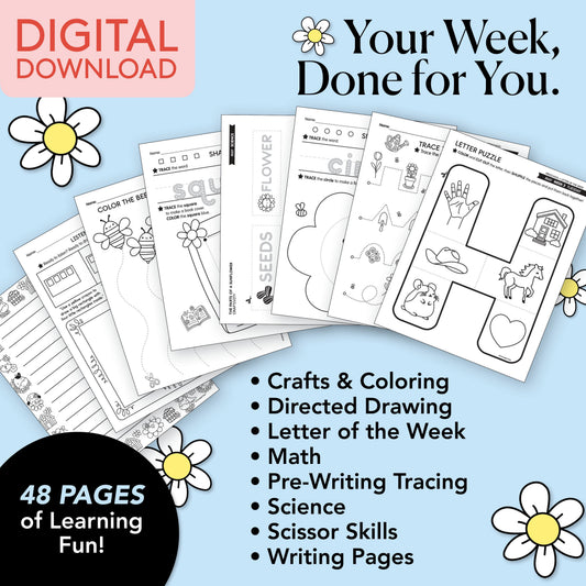 Printable Preschool May Week 2 Resources