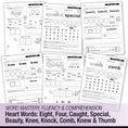 Load image into Gallery viewer, Printable Second Grade May Daily Heart Words
