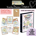 Load image into Gallery viewer, Printable Teacher Planner | A Year In Pastel
