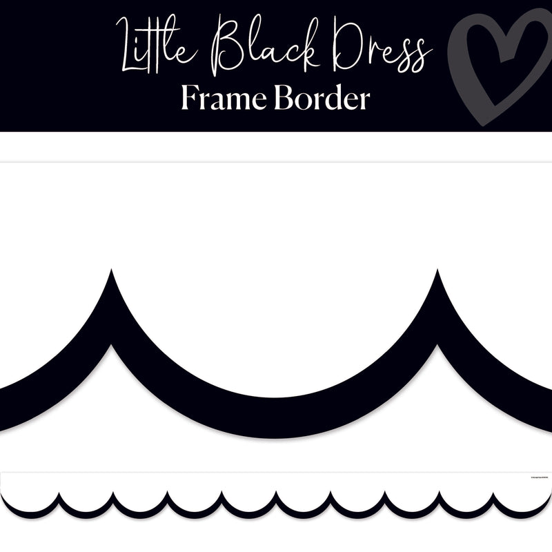 Little Black Dress | Bulletin Board Borders | Schoolgirl Style