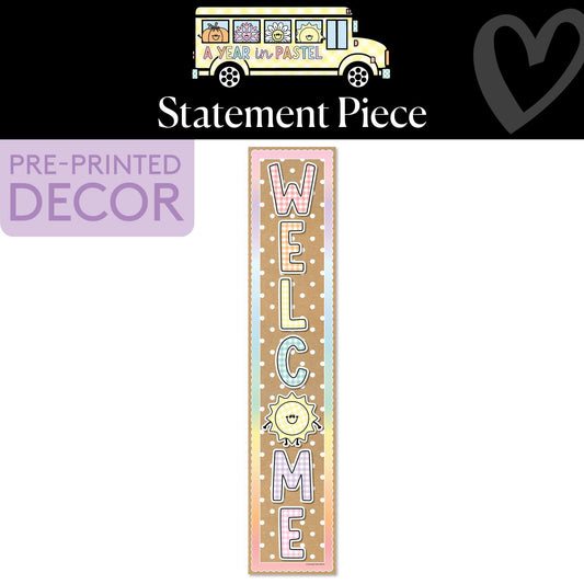 Welcome Statement Piece | A Year In Pastel