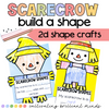 Scarecrow 2D Shape Craft | Fall | Build A Shape Craft