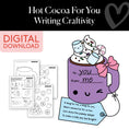 Load image into Gallery viewer, Printable January Hot Cocoa For You Craftivity
