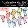 Load image into Gallery viewer, Printable Spring Bows Cutouts | Marshmallow Meadow
