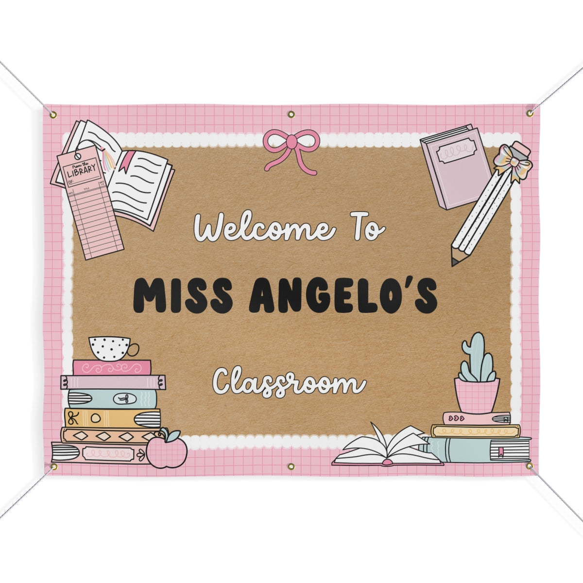 The Storybook Classroom Personalized Banner | Banner Bar