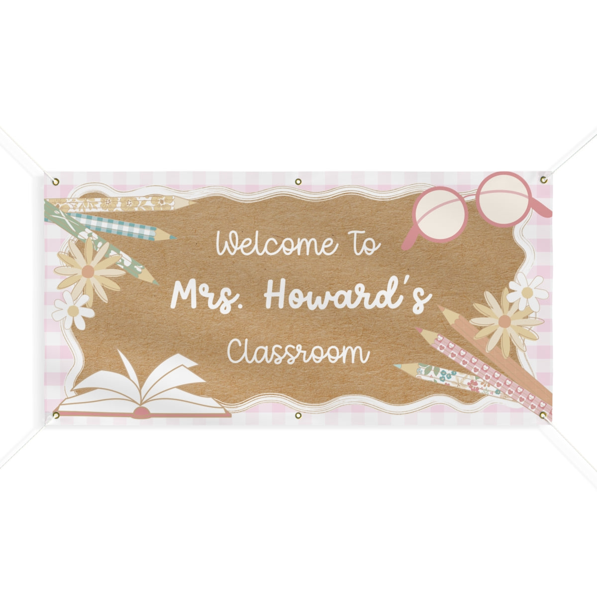 Daisy Days Personalized Classroom Banner | Banner Bar