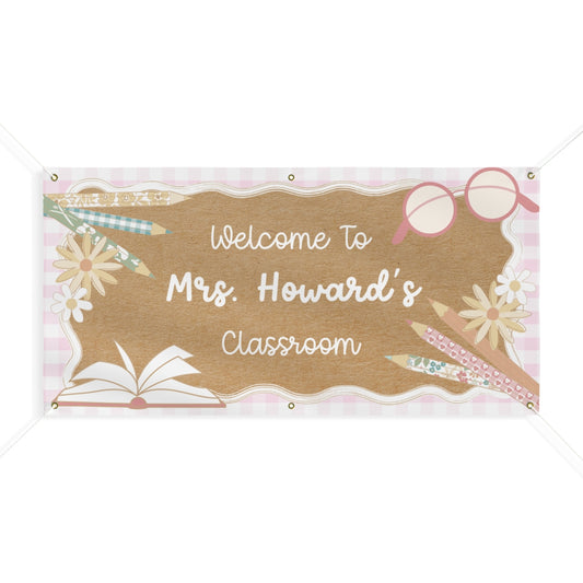 Daisy Days Personalized Classroom Banner | Banner Bar