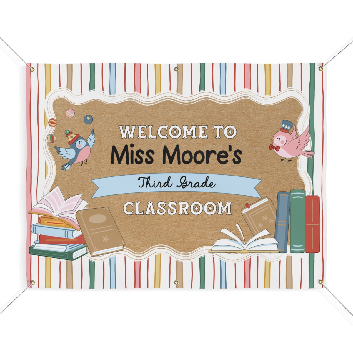 Greatest Show in Learning Personalized Banner | Banner Bar