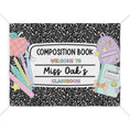 Load image into Gallery viewer, Composition Book Personalized Classroom Banner | Banner Bar
