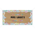 Load image into Gallery viewer, Whimsy Pastel Bows Personalized Banner | Banner Bar
