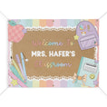 Load image into Gallery viewer, Pastel Dreams Personalized Classroom Banner | Banner Bar

